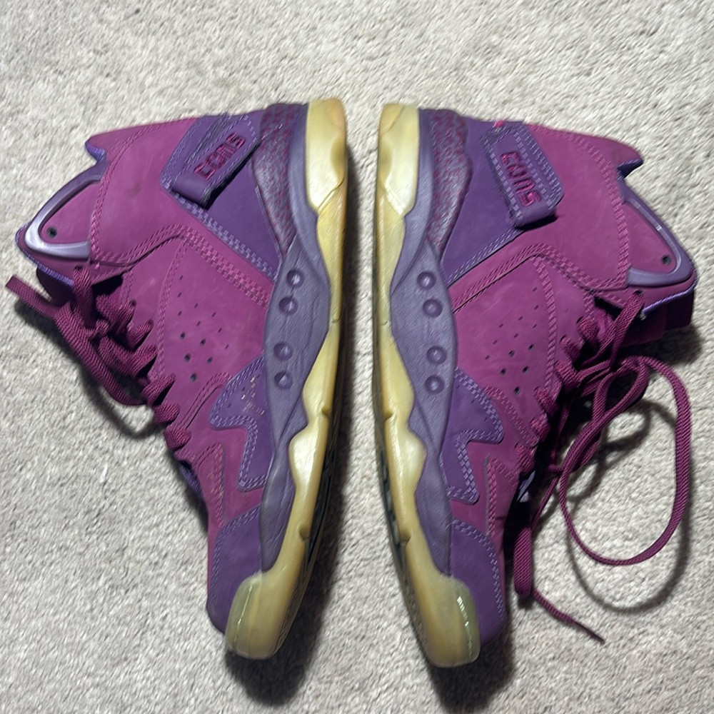 Converse cons aerojam Purple invader Sneakers galaxy lace up mid monstar space - Picture 6 of 10